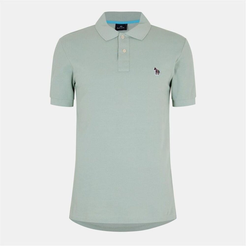 Paul Smith Mens Zebra Regular Polo Shirt / Evergreen